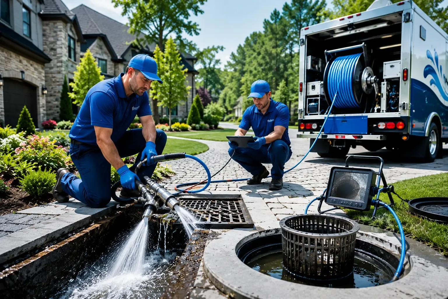 Local outdoor drain cleaning professionals in Adkins, TX